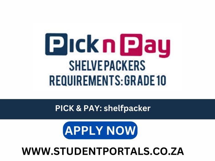 PICK N PAY : Shelf packer